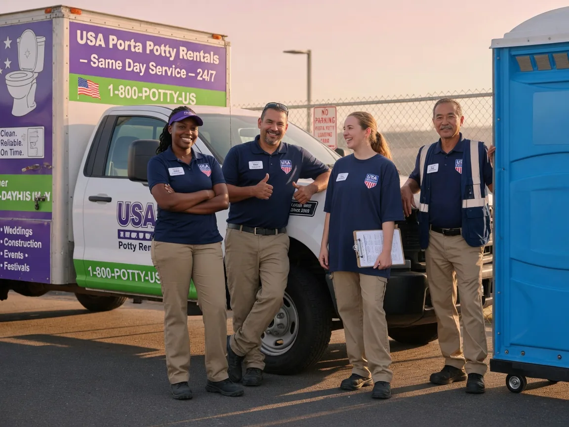 Porta Potty Rental company in Harborton, VA